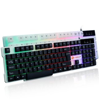 WaterProof Backlight Game Keyboard Wired Keyboard For PC Laptop K11