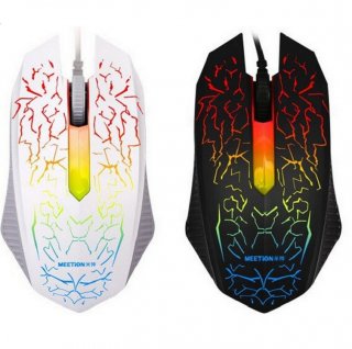 Crack E-sport Luminous Gaming Mouse Wired Mouse For PC Laptop A4