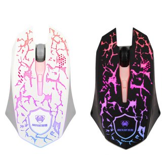 4D Variable Speed Gaming Mouse Wired Luminous Mouse For PC Laptop M22