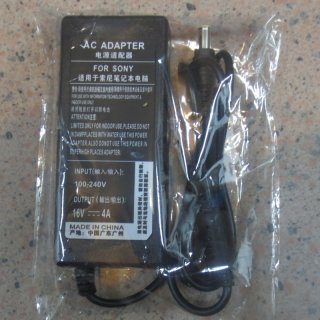 High Quality Laptop Power Adapter Power Supply 16V 4A For Sony