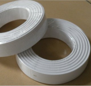 High Quality Two Core Soft Line 100m Telephone Cable White RJ11