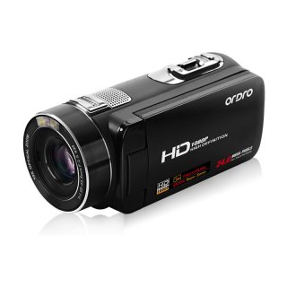 HDV-Z80 1080P Full HD Digital Video Camera Recorder With Rotation LCD Touch Screen
