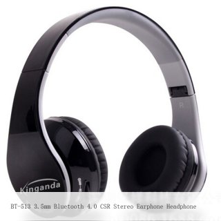 BT-513 3.5mm Bluetooth 4.0 CSR Stereo Earphone Headphone