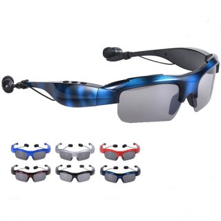 HBS-361 Bluetooth 4.1 PVC+UV Stereo Sound Effects Bluetooth Glasses Sports Driving Earphone