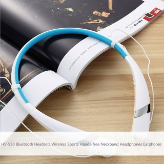 HV-930 Bluetooth Headsets Wireless Sports Hands-free Neckband Headphones Earphones