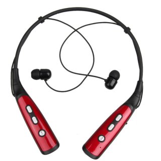HV-780 Wireless Bluetooth V4.0 Neckband Handsfree Stereo Sports Headset Earphone Support Voice Dialing