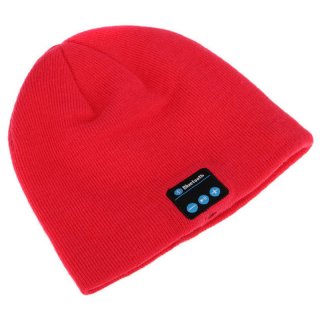 Soft Warm Beanie Bluetooth Hat Smart Cap Speaker With Microphone