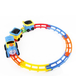 Plastic DIY Electric Train Play Set Educational Toy for Children