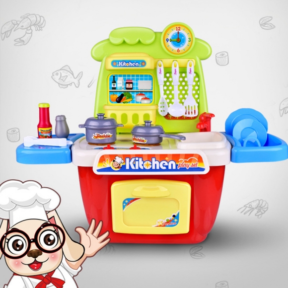 Kitchen Cooking Utensils Cutlery Sets Play House Game for Children