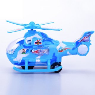 Electric Flash Universal Music Light Helicopter Toy for Children's Gift