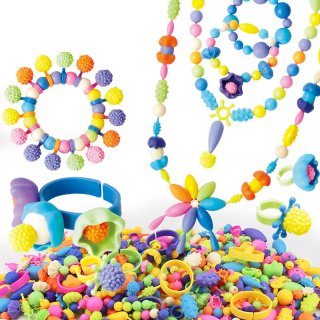 Creative Children Learning Toy Colorful Insert Beads Educational Toys For Kids