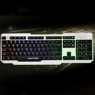 E-Sport Wired Keyboard Rainbow Backlight Keyboard For Desktop Computer PC