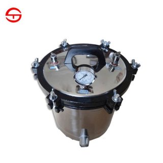 High Quality Stainless steel portable Autoclave medical disinfection pot 260A8L