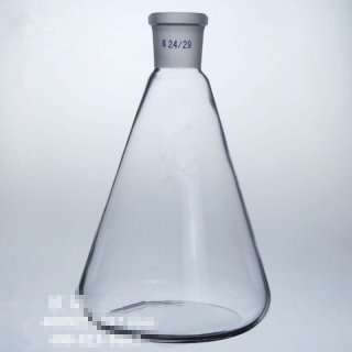 Good Quality 50ml Grinding Erlenmeyer Flask, Standard Grinding mouth conical flask, Glass Triangle Bottle
