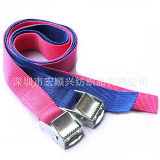 Supply Buckle strap 2.5*1M tie iron pressing buckle bandage free shipping