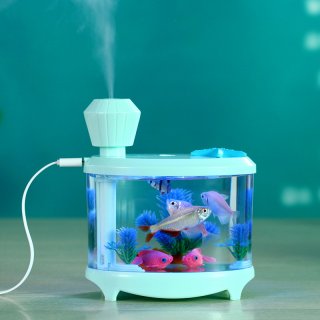 Luminous Aquarium Lamp USB Household Air Humidifier A24326