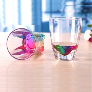 New Style High Quality Plastics Cup Rainbow Cup A146787