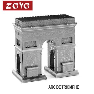 Metal Arch of Triumph 3D Puzzle Vessel Educational Toys For Kids