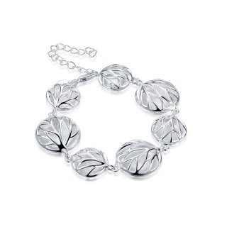 Top Quality Jewelry Beautiful 925 Sterling Silver Charm Bracelets For Women