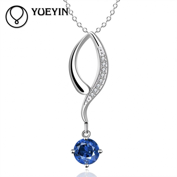 Simple Beautiful Top Quality 925 Sterling Silver Necklace For Women