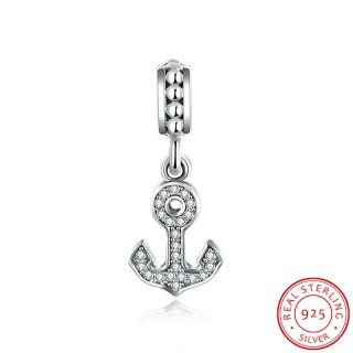 Silver Pendant Charm Fits Pandora DIY Bracelets Anthentic 925 Silver Dangle Beads for Jewelry Making