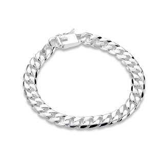 925 Sterling Silver Fashion Jewelry Charm Bracelets&Bangle