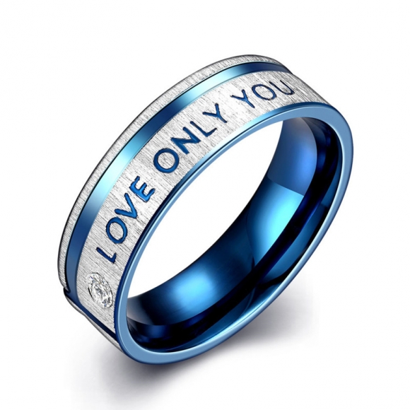 Love Only You Rings Vintage Rings Anillos Anel Men Jewelry Christmas Gift Ring Men Engagement Rings