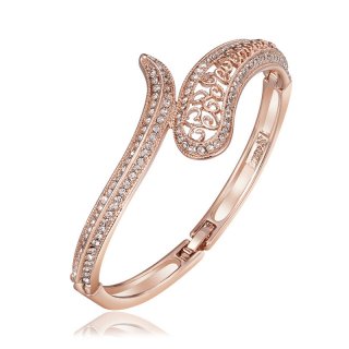 Hot Sale New Gold plated Romantic Bracelets Bangle in Jewelry for Women