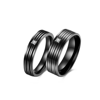 New Designed Classic 316L Stainless Steel Ring Fashion Popular Couple Ring