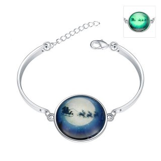 Hot Promotion YGH010-A Fashion Luminous Bracelets Silver plated Gift for Girls Lady