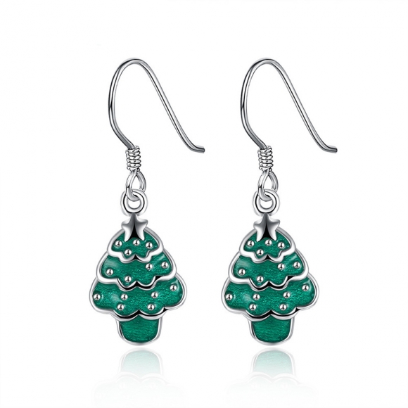 Trees Cute Drop Earrings for Women Girls Aretes Wholesale Low Price Gifts for Girls PCE835