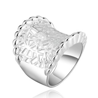 Fashion Silver plated Ring Jewelry High Quality Rings for Women SR542