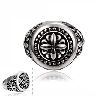 New Arrival Skull Rings For Men Punk Style Vintage Jewelry 316L Stainless Steel Ring R027