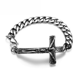 New Cool Punk Bracelet 316 Stainless Steel Man's High Quality Jewelry H010