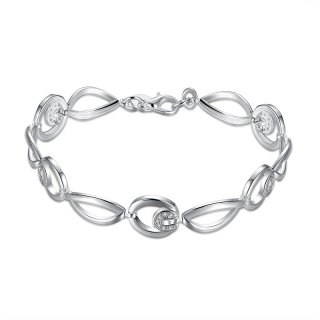 Fashion Bracelet Bangle 925 Sterling Silver Bracelets Jewelry New for Women