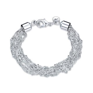Trendy Jewelry Bracelet 925 Sterling Silver Bracelet for Women