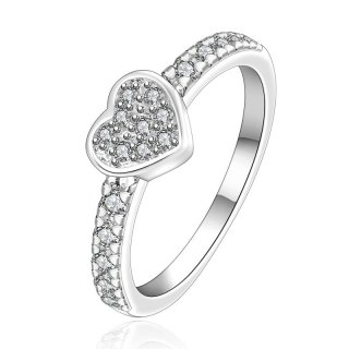 New Fashion Jewelry Ring Heart Jewelry for Women LKNSPCR161