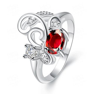 925 Sterling Silver Ring Diamond Ring for Women SPR083-A R083-B