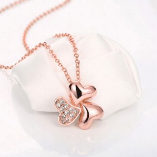 Creative Necklace Diamond Pendants For Women LKN18KRGPN896
