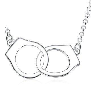 New Arrival Popular Pendants Handcuffs Necklace For Women BKN017