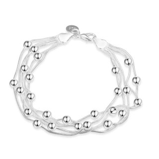 New Style 925 Sterling Silver Bracelet for Women LKNSPCH234