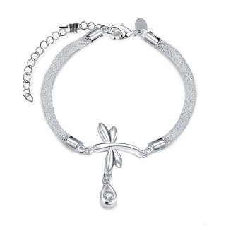 Unique Fashion Zircon Design Bracelet for Women LKNSPCH380