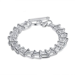 Top Quality 925 Sterling Silver Bracelet for Women LKNSPCH296