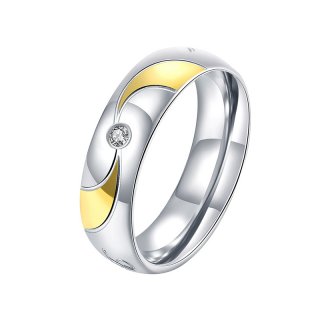 Personality 925 Jewelry Silver Plated Round Ring for Men