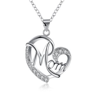 Romantic Hollowed Heart Fashion Jewelry Pendant Necklaces For Girls