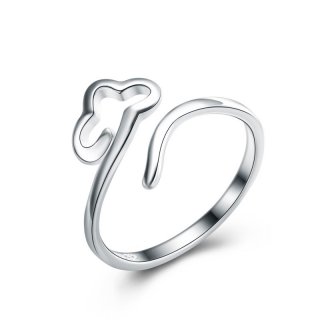 925 Sterling Silver Fashion Cloud Ring Adjustable Ring For Women