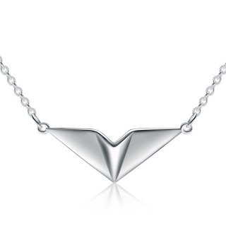 Contracted Personality 925 Sterling Silver Female Necklace