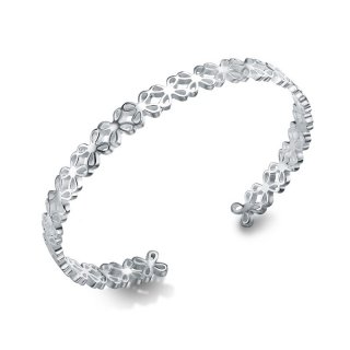 Fashion Beautiful 925 Sterling Silver Adjustable Charm Bracelets
