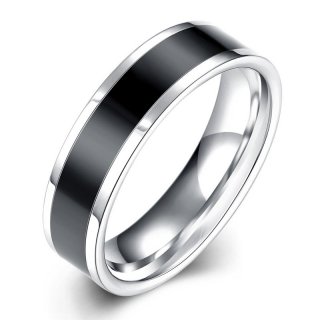 Hot Sale Simple Stainless Steel Ring For Men