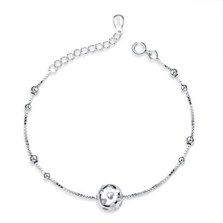 Fashion Women Jewelry Best Selling 925 Sterling Silver Charm Bracelets